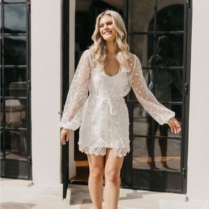 LeRose Maya Lace Robe